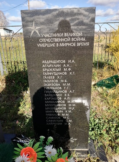 Обелиск участникам Великой Отечественной войны, умершим в мирное время..
